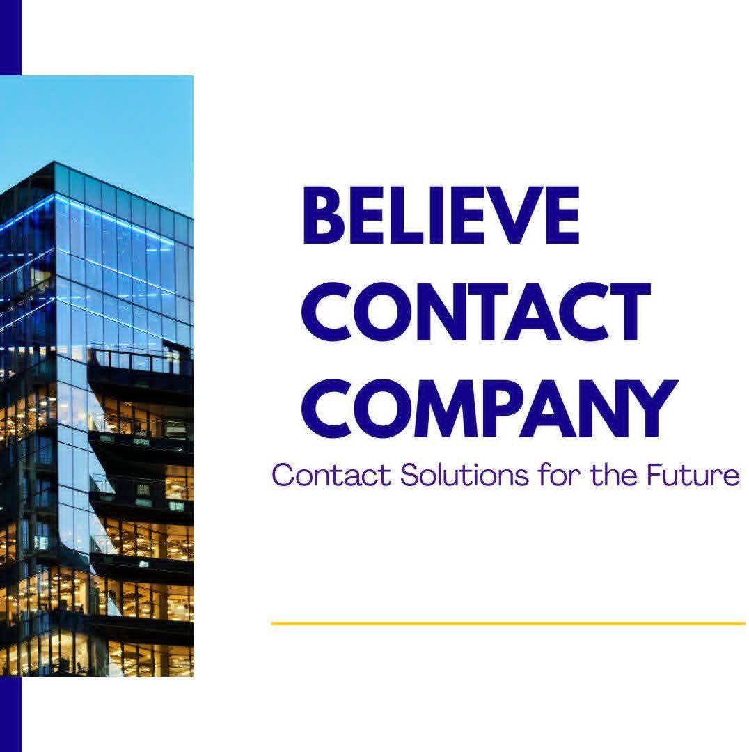 Believe and contact company