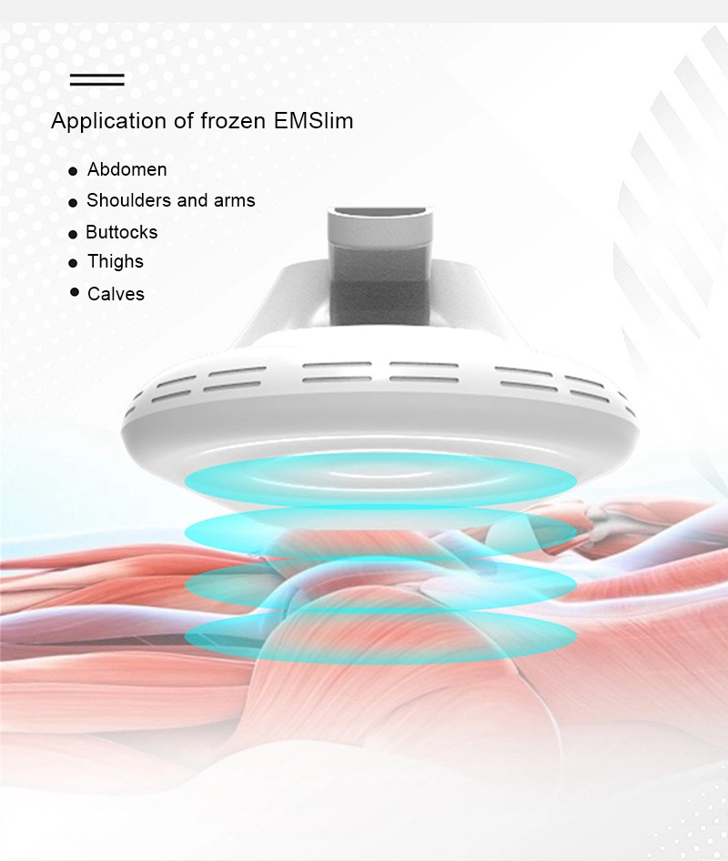 Muscle Stimulator Electromagnetic EMS Handles Sinco Emslim RF Neo Slimming Body Sculpting