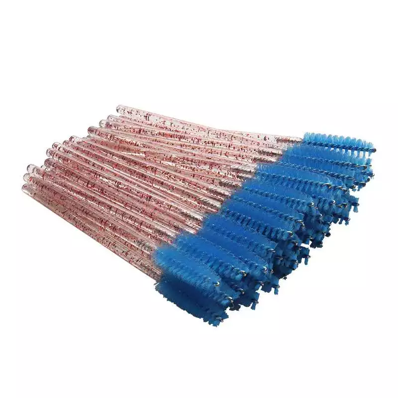 Sain Hot Sell Wholesale One-Off Glitter Eyelash Brush Eye Lashes Disposable Mascara Wand Eyelash Extension Brush