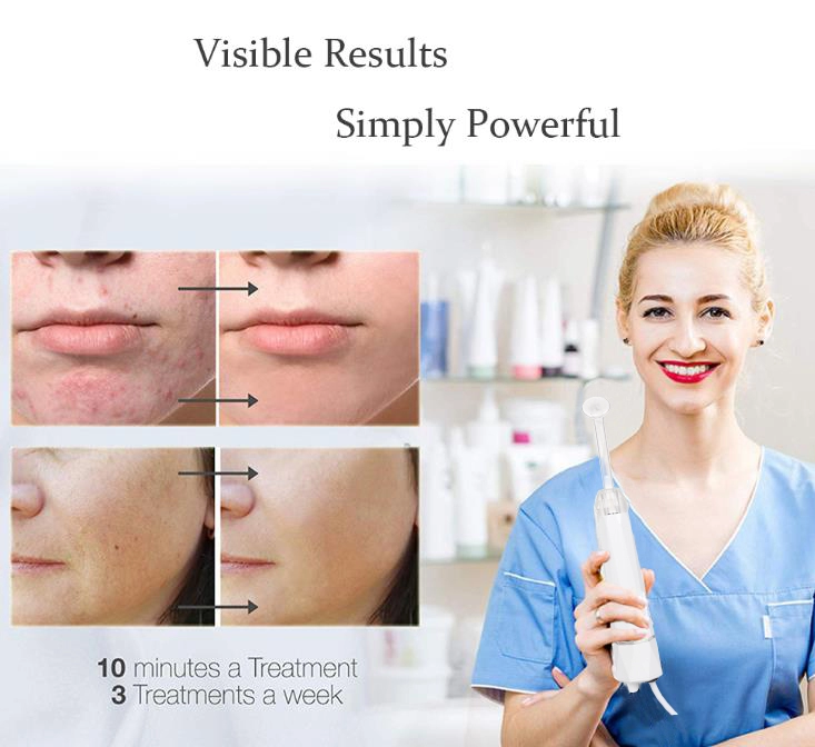 Mini skin care device massager high frequency facial wand for home use in Inkue