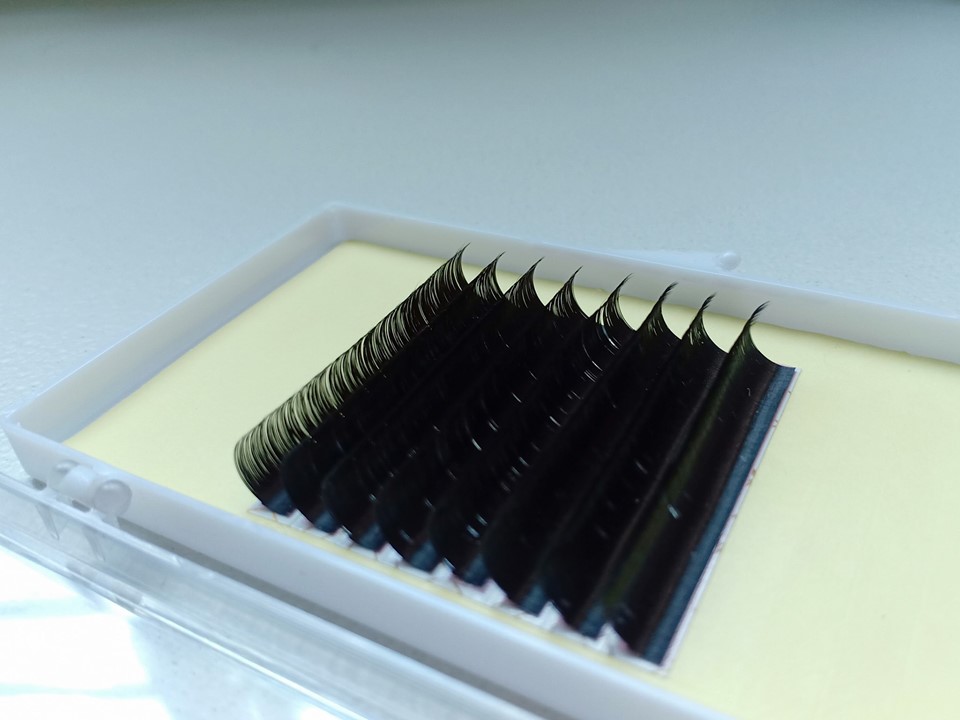 Lashes 0.07/0.1/0.12/0.15/0.18/0.2mm for eyelash extensions PBT synthetic fiber eyelash extension