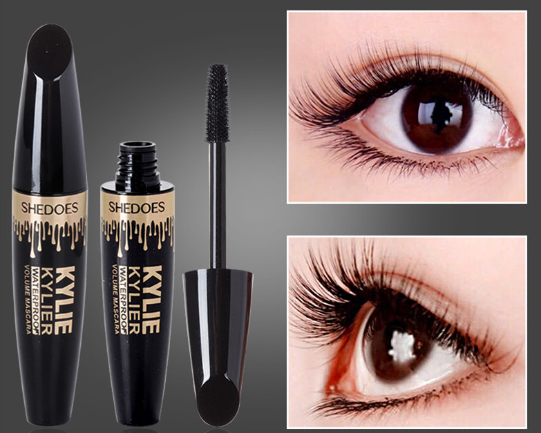 Finalize the design lasting waterproof sweat - proof thick non - dizzy new mascara