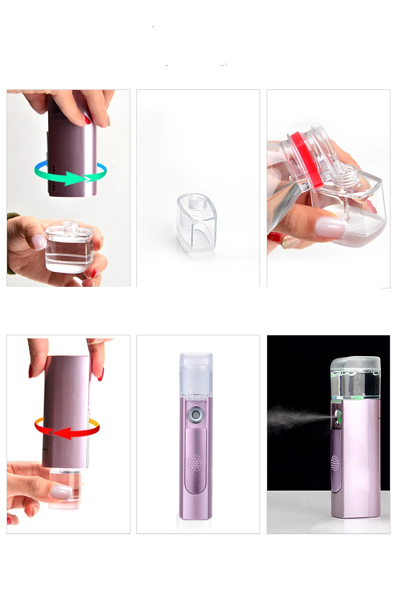 2020 New Product Private labeNano fine mist water meter  hydratation Intelligent nano water meter KD88