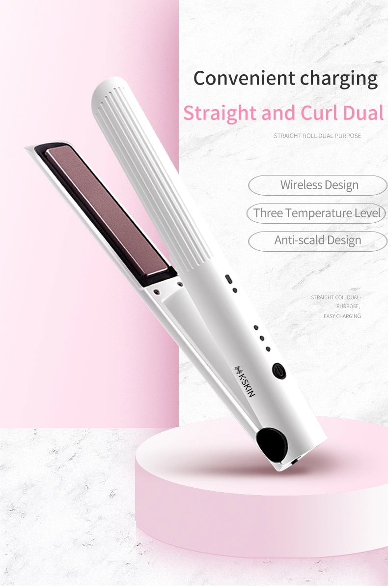 SAIN Private Label Hair Straightener Display and Hot Curling Iron PortablePlate Flat Iron Straightener and Curler