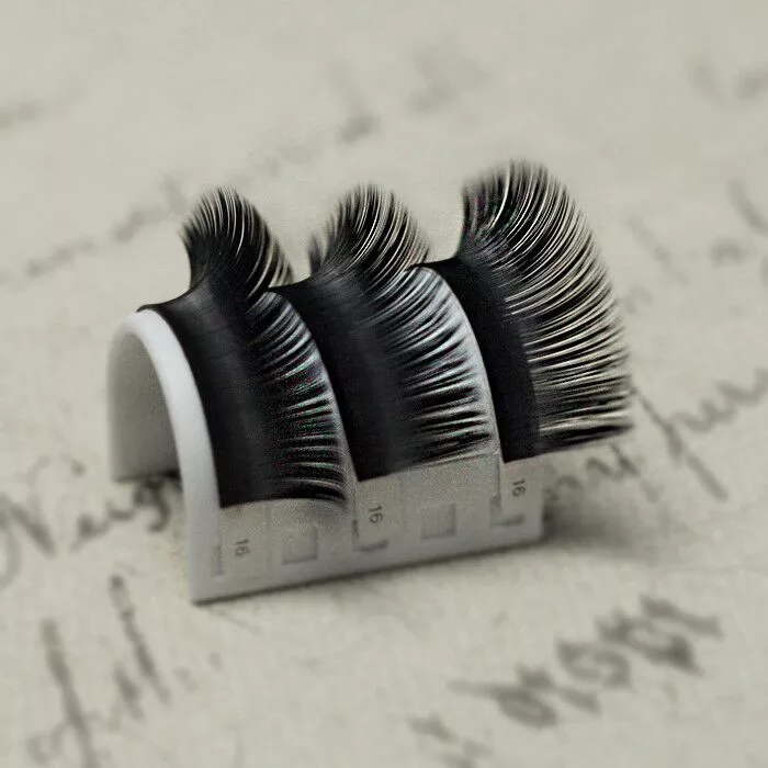 Lashes 0.07/0.1/0.12/0.15/0.18/0.2mm for eyelash extensions PBT synthetic fiber eyelash extension