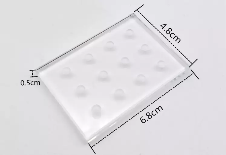 Sain 3 Sizes silicone pads Hot Perming Silicone Pads with cheaper price