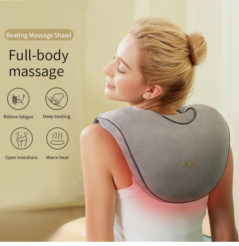 Sainbeauty massage shawl Four hammer beat massage shawl electric shawl