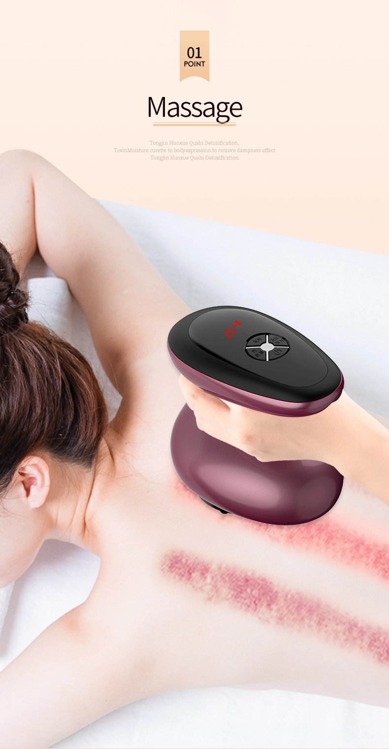 Sainbeauty Micro-current Face "V" Shaping Massager Electric Dolphin Face Neck Scraper Facial Skin Tighten&Lifting Body Guasha