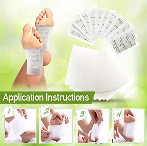 Health broadcast hot golden detox relax foot patch/foot pads remove toxins Improve Sleeping