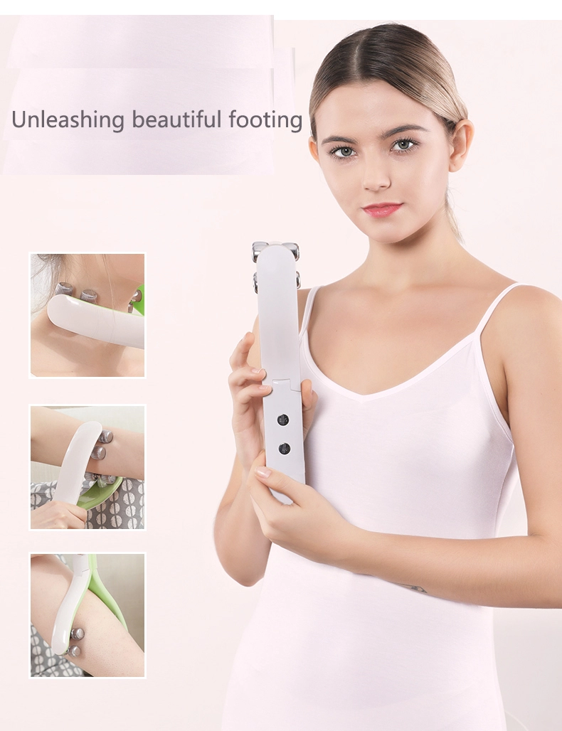 RF EMS face-lifting instrument electric massage roller electric massage stick golden stick thin face instrument  beauty massage