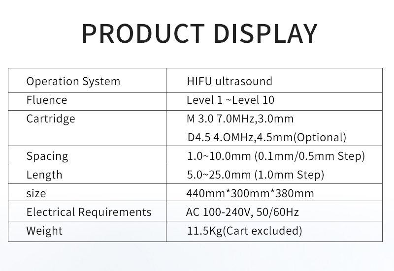 best hifu machine professional