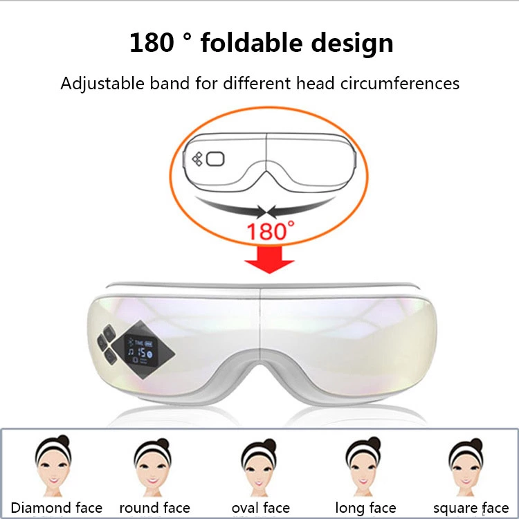 Intelligent Air Pressure Eye Massager heat compression air pressure kneading bluetooth music