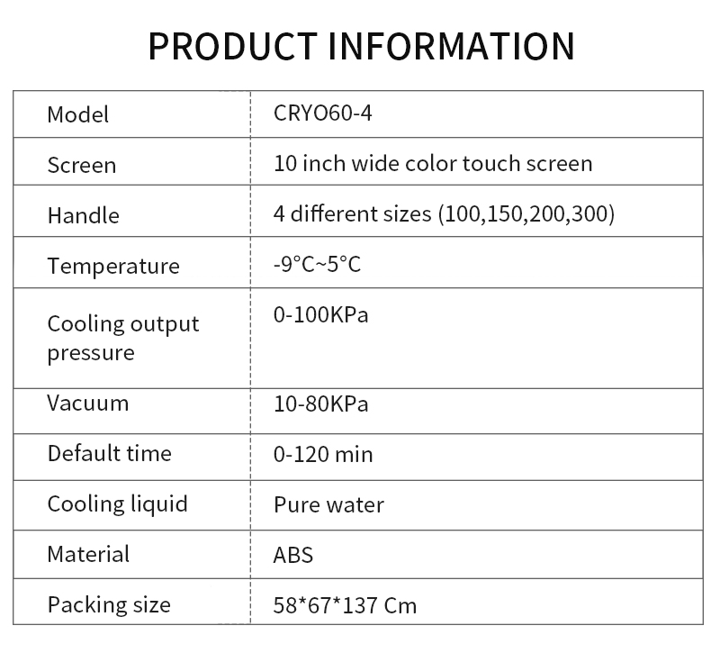 body slimming fat freezing machine