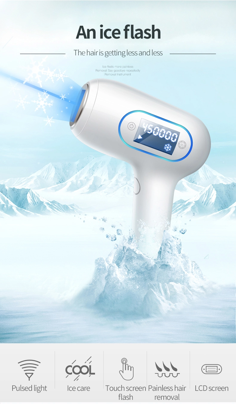 SAIN freezing point depilator Home Machine Battery Epilator  Hair Removal