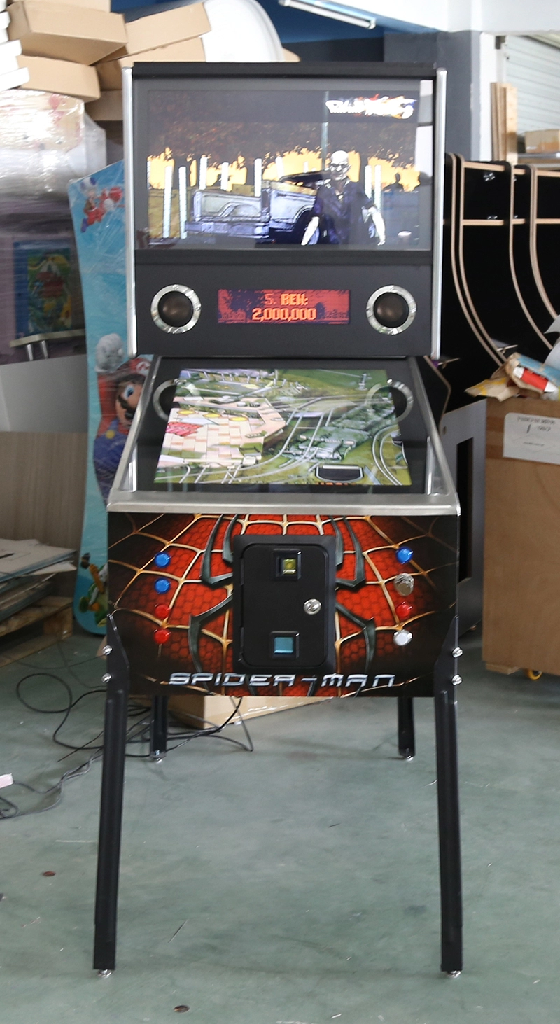 902 Games Virtual Flipper Pinball Arcade Game Machine for Amusement