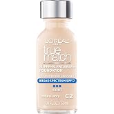 L&rsquo;Or&eacute;al Paris Makeup True Match Super-Blendable Liquid Foundation, Natural Ivory C2, 1 Fl Oz (1 Count)