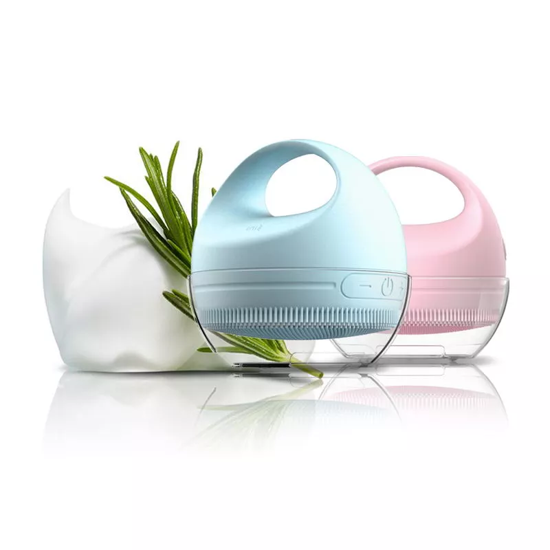New Arrival Silicon Face Clean Machine 3 Colors Electric Silicone Face Cleansing Brush