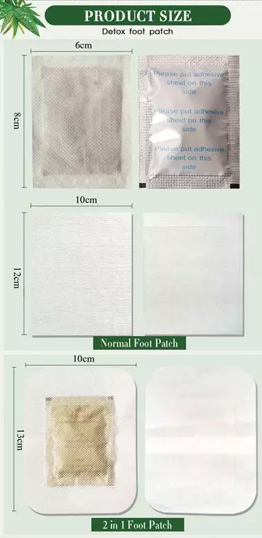 100% natural Chinese OEM Printing Customized Natural herbs Detox foot patches Cleanse foot patches