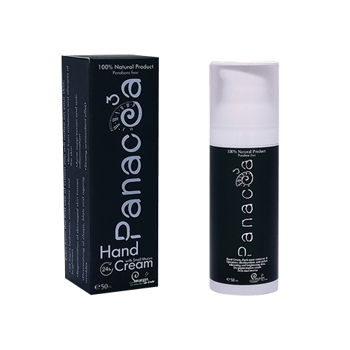 Panacea3 24h Hand Cream from snail secretion, Silver Line