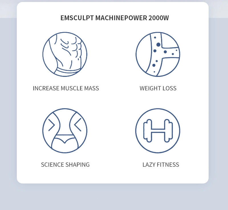Reducing Fat Machine Body Sculptor Anti-Cellulite Emslim EMS Build Muscle Teslasculpt Machine