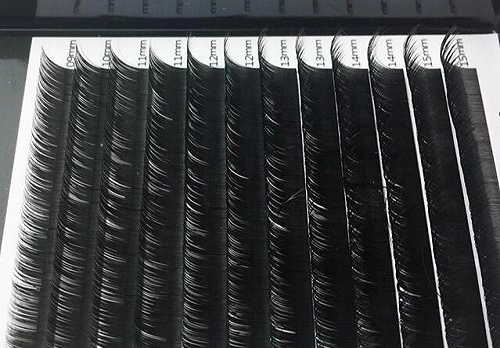 Lashes 0.07/0.1/0.12/0.15/0.18/0.2mm for eyelash extensions PBT synthetic fiber eyelash extension