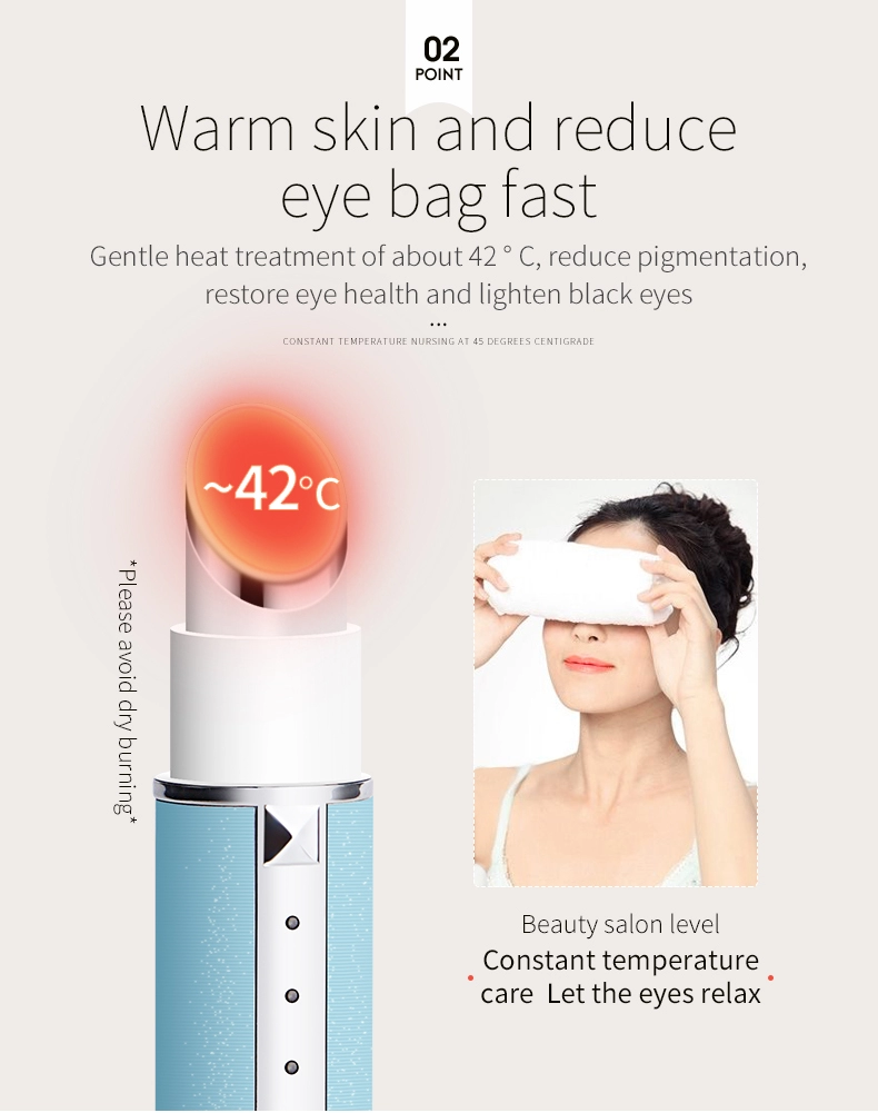Sainbeauty Eye and lip care instrument Eye massage + lip massage, two in one, more practical KD992