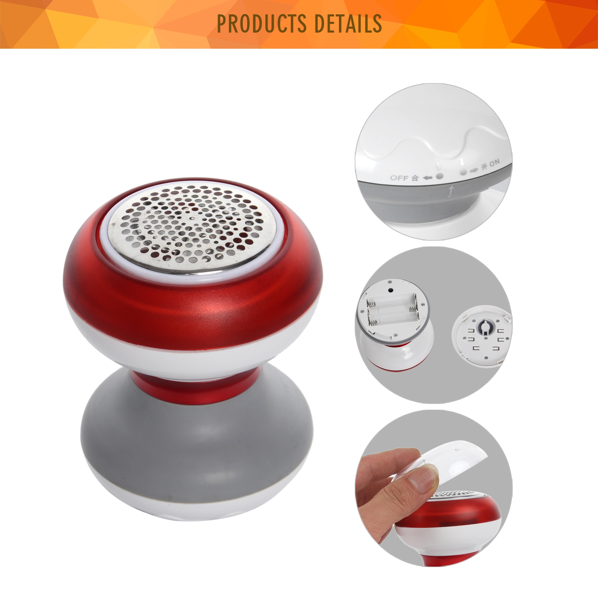 Wholesale Cheaper Clothes Brush Battery Operated Electric Mini Lint Remover