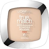 L'Oreal Paris True Match Super Blendable Oil Free Powder Foundation, N2 Light, 0.33 oz, Packaging May Vary