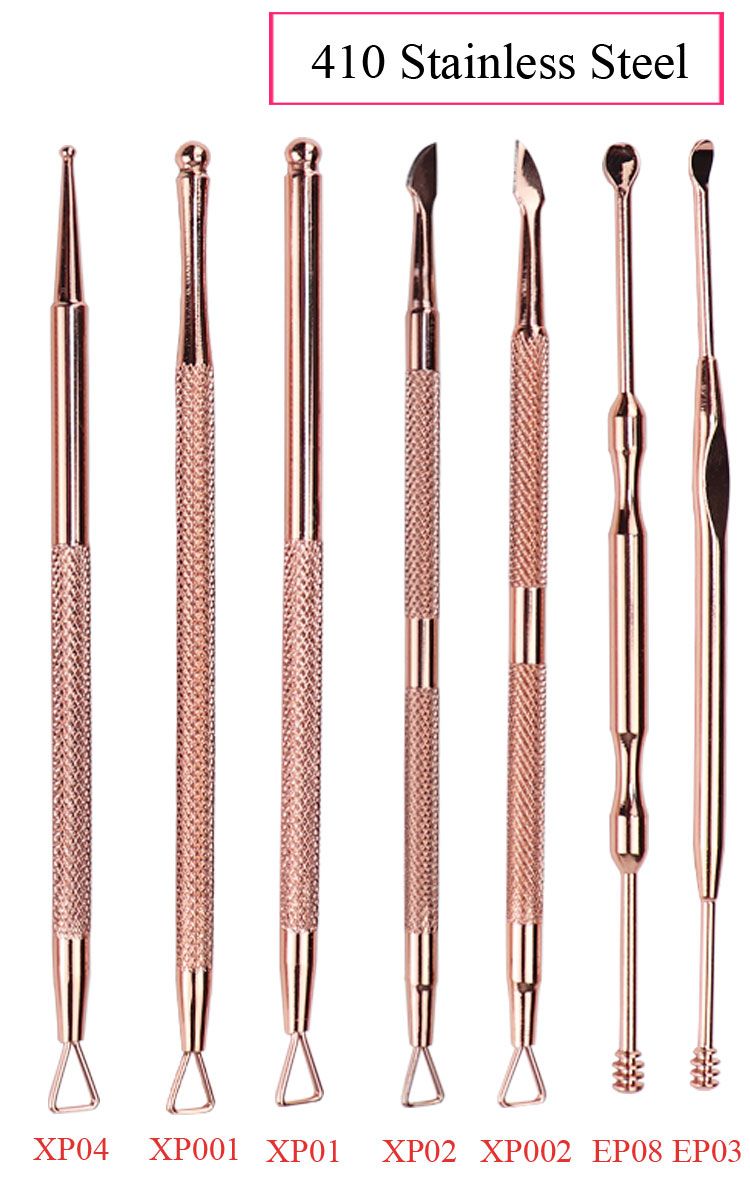 rose gold nail pusher-2