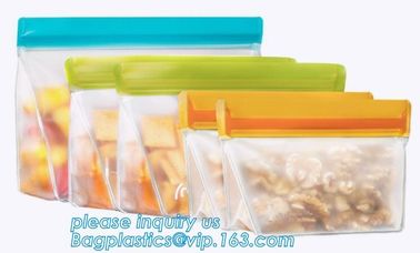 China Food Fresh Bag/Food Vacuum Storage Bag/Kitchen Vacuum Bag, Food Grade Leakproof Fresh Large Zipper Freezer factory