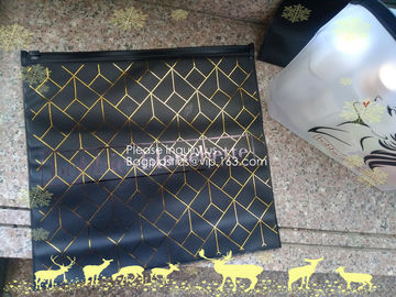 China Biodegradable frosted eva plastic pvc zip lock cosmetics bag,  frosted cosmetics bag,pvc zipper bag,custom eva bag factory