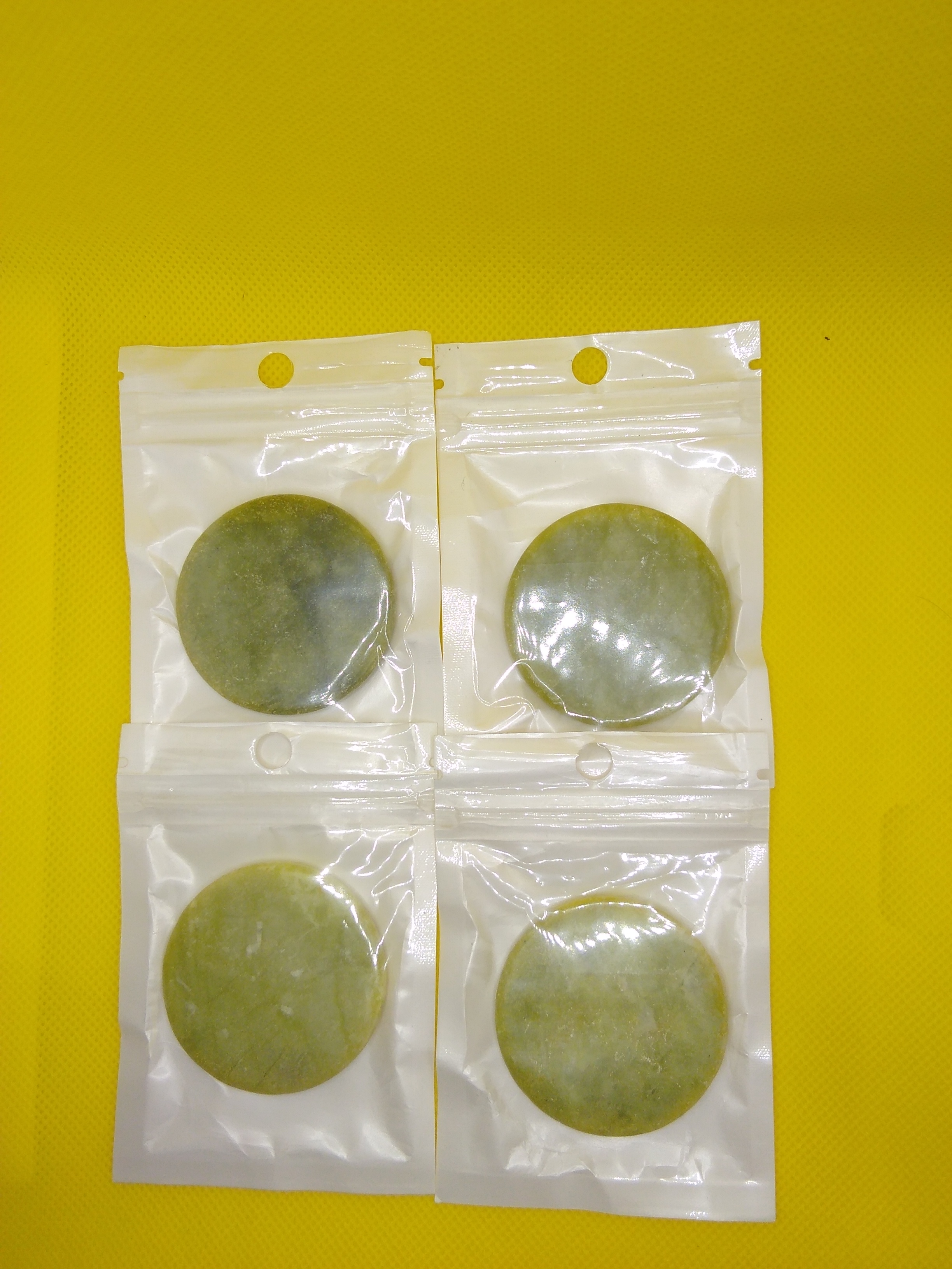 High Quality Wholesale Jade Stone pallet for Holding Eyelash extension Glue