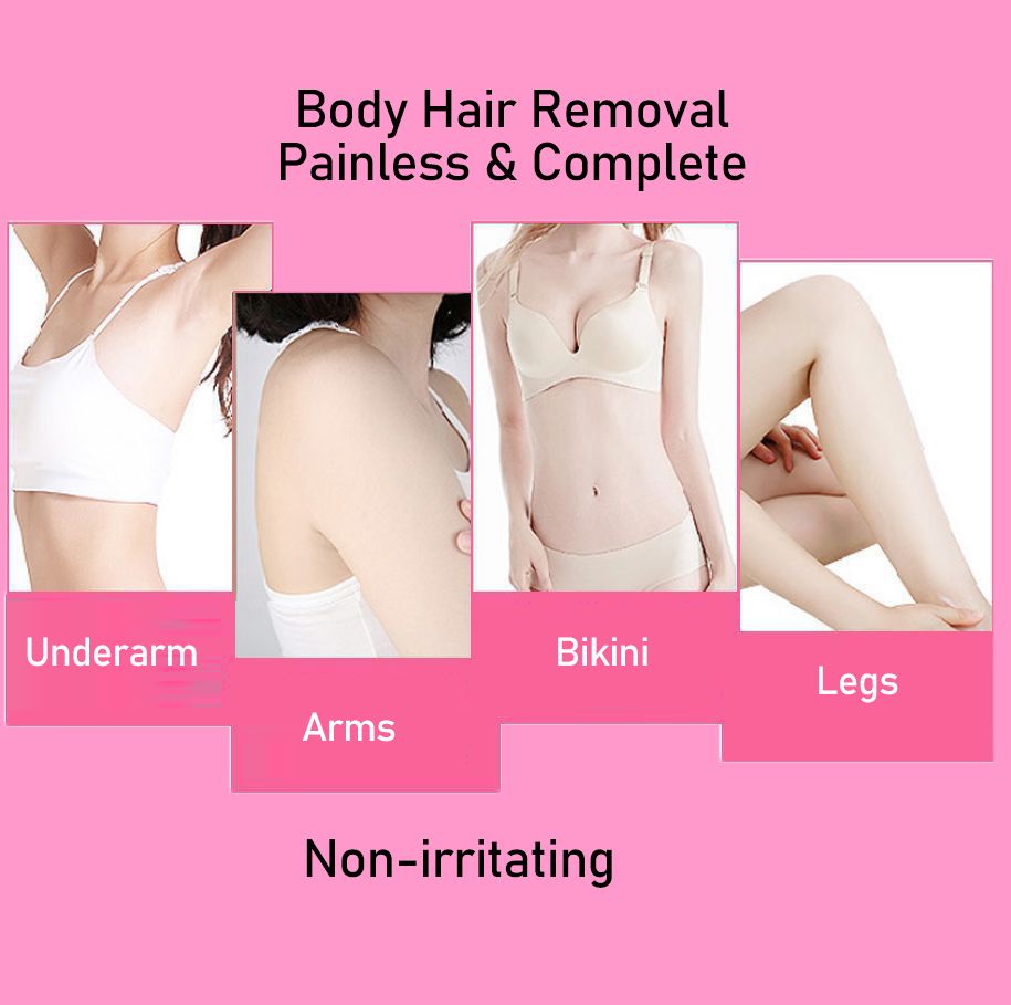 Painless remove unwanted hair within 5 minutes