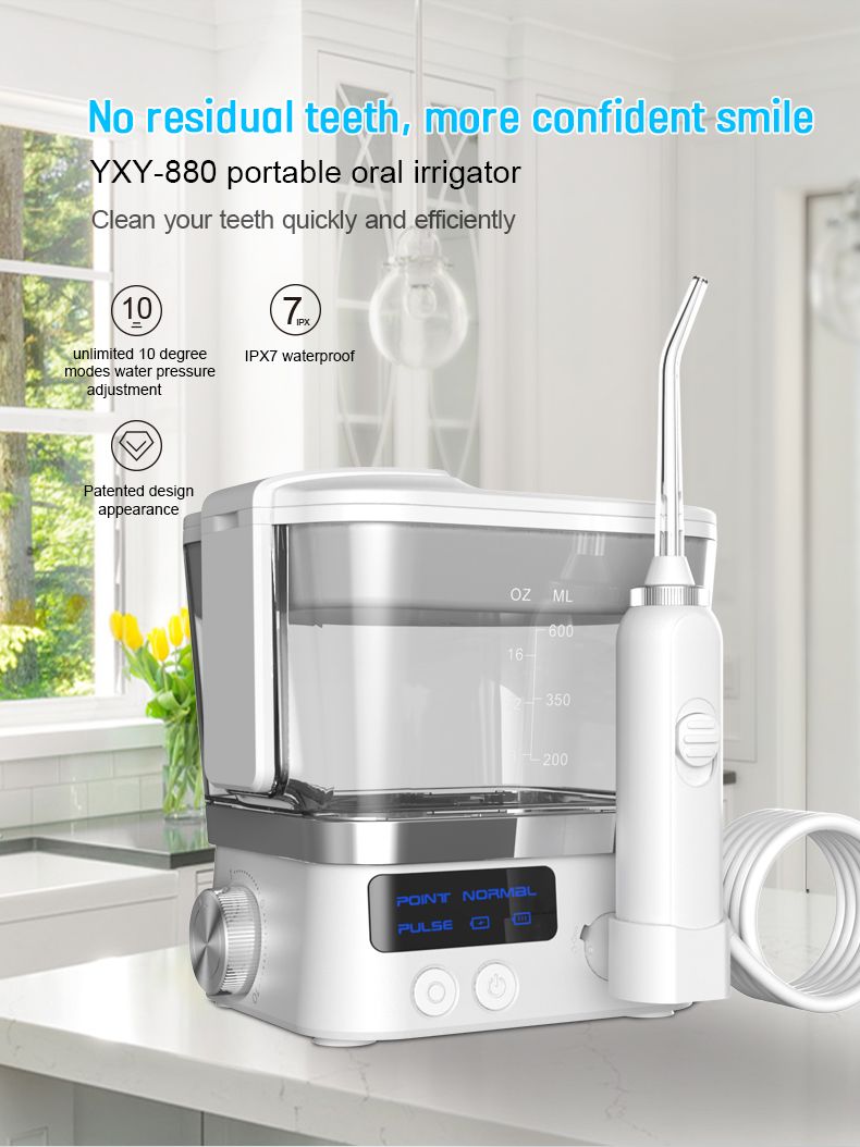 Family use oral irrigator