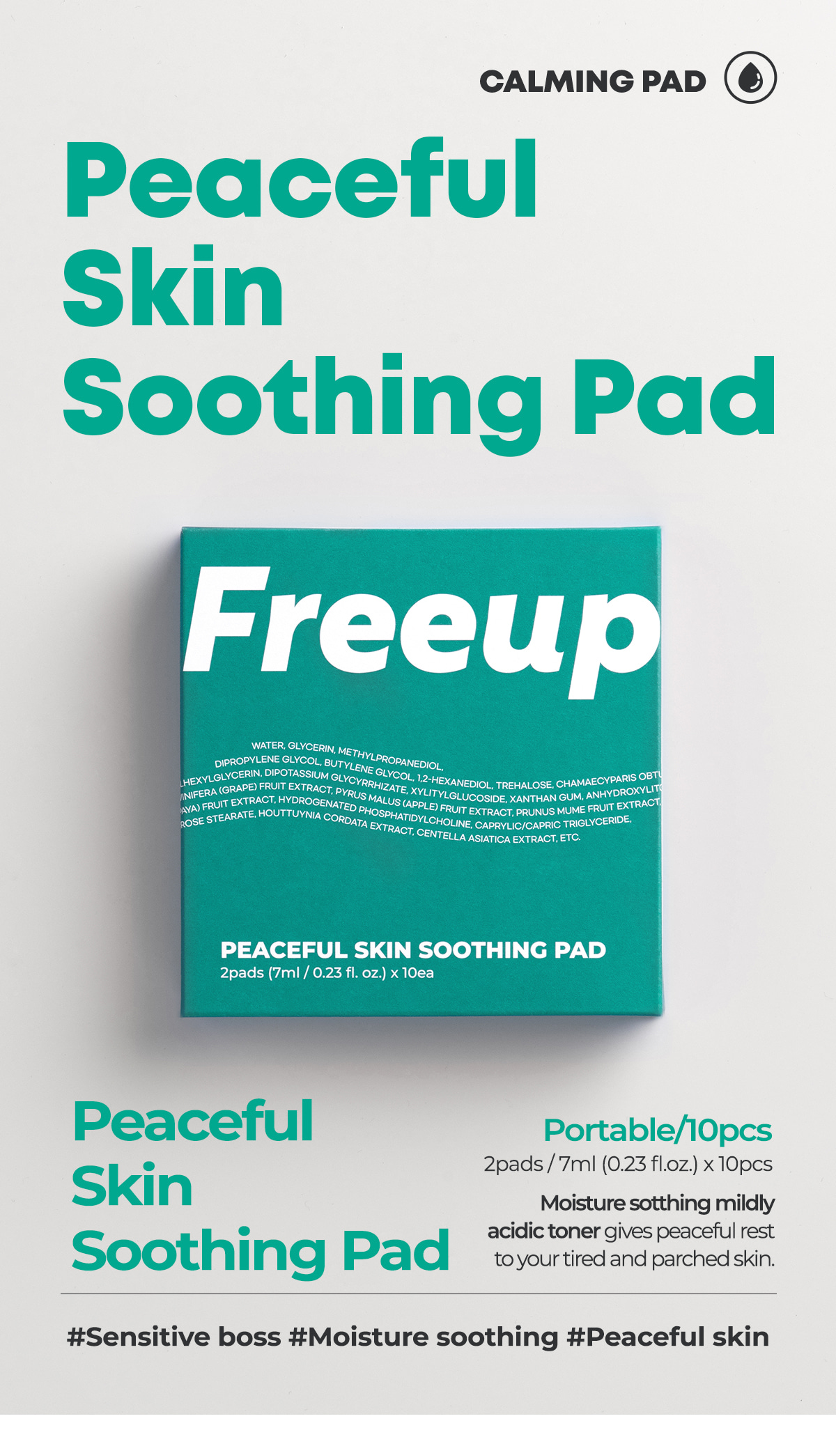 Freeup Toner Pad