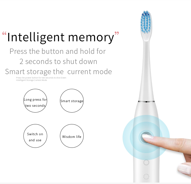 2020 Sainbeauty New Sonic toothbrush + cleansing (two in one) sonic toothbrush electric