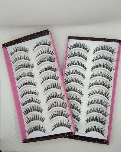 Hand Polished Eyelashes Double-Layered Mink Lashes Enlarge the eyes