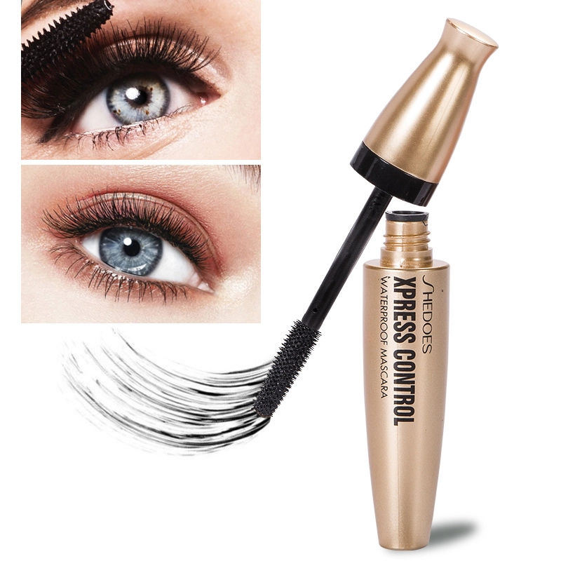 2020 sain wang Hottest Rainbow Matte Mascara Black Waterproof Volumizing 4D Silk Fiber EyeLash Mascara