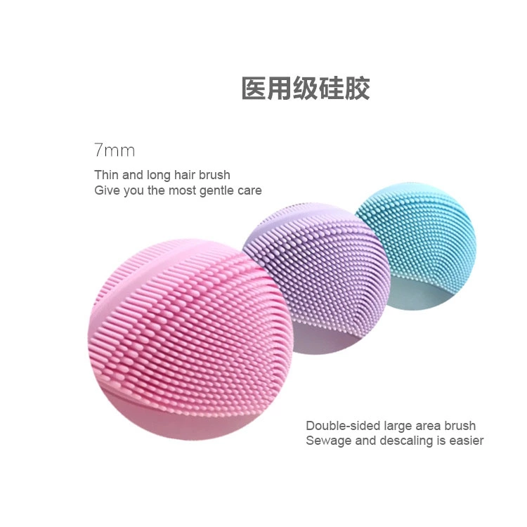 Cleansing instrument electric silicone face washing instrument