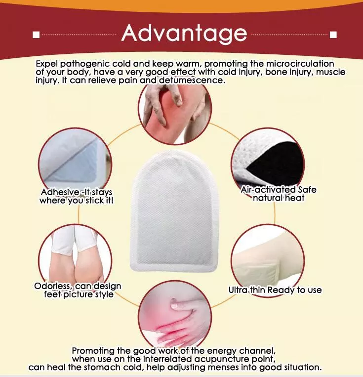 Whole sale Instant body warm and Hot Pack Warmer body heat patch with warmer patch