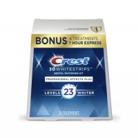 CREST 3D White Professional Effects PLUS  Whitestrips Teeth Whitening Strips