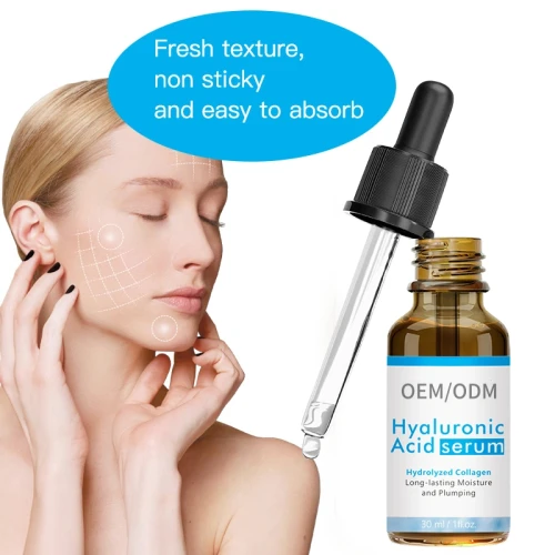 OEM Private Label Hyaluronic Acid Face Serum Hydrating Moisturizing Skincare