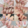 Cismea 6 Packs (144 Pcs) Press on Nails Medium Design
