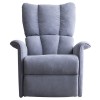 New Functional Electric Single-Seat Fabric Sofa Modern Minimalist Gray Rockable Lunch Break Function Reclining Chair