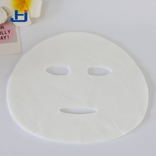 DIY White Color Natural Spa Skin Care Skin Fiber Paper Pre-cut Facial Paper Sheet Facial Mask