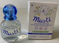 Mustela Musti Eau De Soin Spray Baby Cologne and Perfume Alcohol- Fragrance