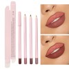 Custom Logo 24colors Creamy Lip Liner Highly Pigmented dark brown Lipliner Natural Private Label Wholesale Lip Liner pencil