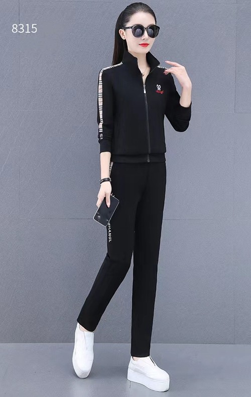 Casual Sportswear Suit Women's Spring And Autumn New Fashion Autumn Two-Piece Suit