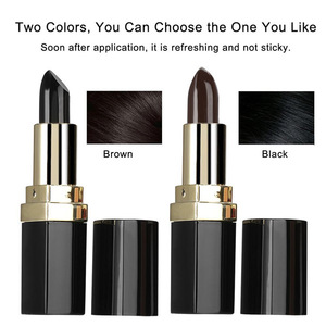 2018 New Type Hot Selling Fast  Hair Color Dye Pen Temporary Hair Dye To Cover White Disposable Hair Spray Pen Lipstick shape