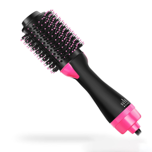 2021 New Product Portable Hot Air Brush Hair Dryer One-Step Hair Dryer Straightening Curly Hair